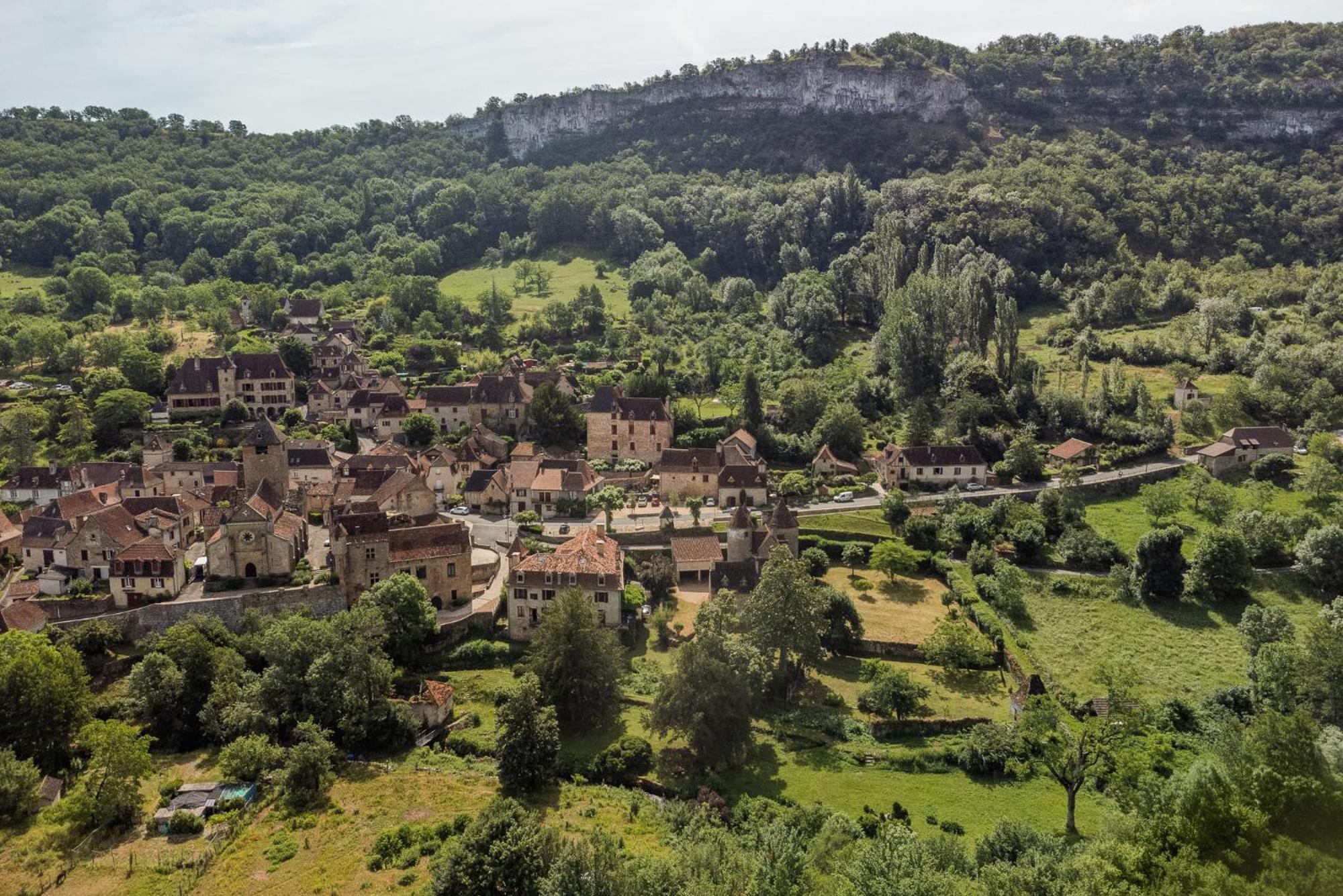 Manoir De Laroque Delprat Bed & Breakfast Autoire Eksteriør bilde