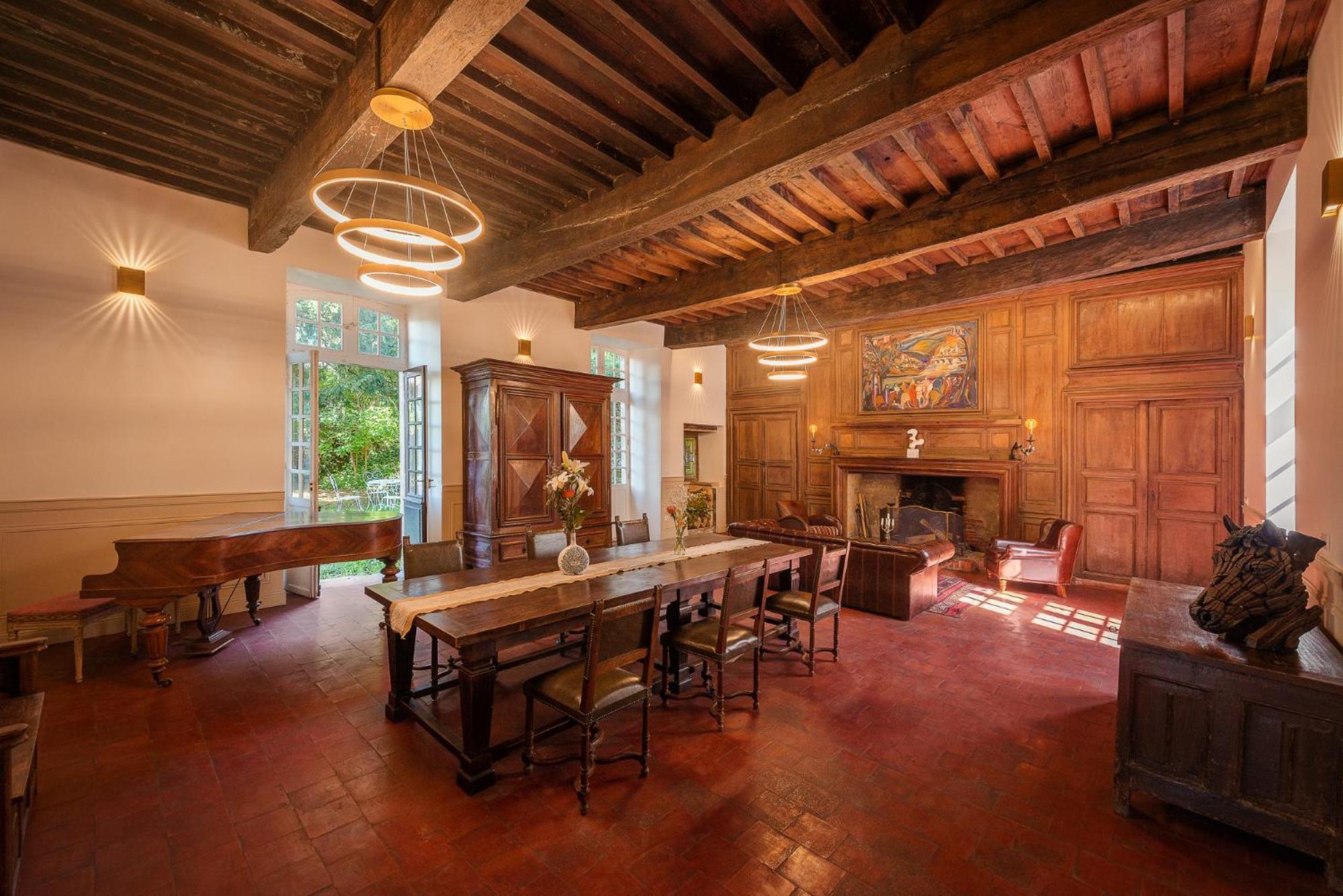 Manoir De Laroque Delprat Bed & Breakfast Autoire Eksteriør bilde